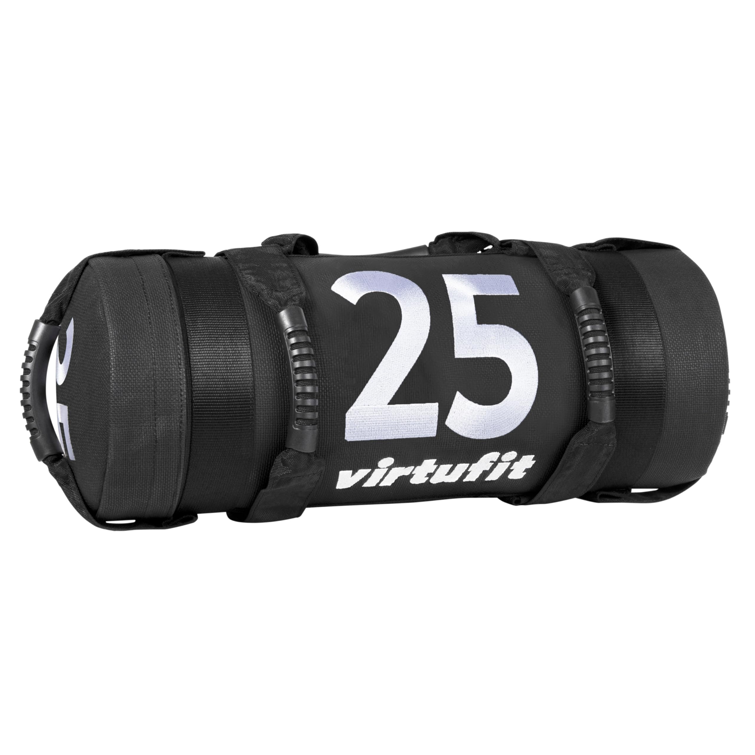 VirtuFit Power Bag Sac de fitness, avec poignées antidérapantes, rembourré, cuir synthétique, sac de poids, sac de sable, corebag, sacs de sable, poids pour entraînement, entraînement, crossfit, gym