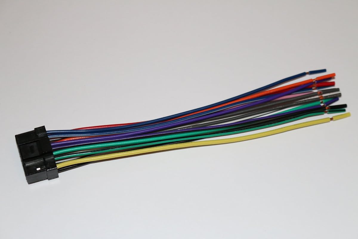Wire Harness for Alpine CDE- HD137BT 143BT 133BT SXM145BT 153BT HD138BT 102 103BT 121 122 123 124 125 125BT 126 126BT