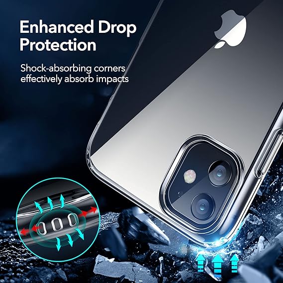 ESR Essential Zero projetado para capa iPhone 11, TPU fino transparente  macio, capa de silicone flexível para iPhone 11 6,1 polegadas (2019),  transparente | Amazon.com.br