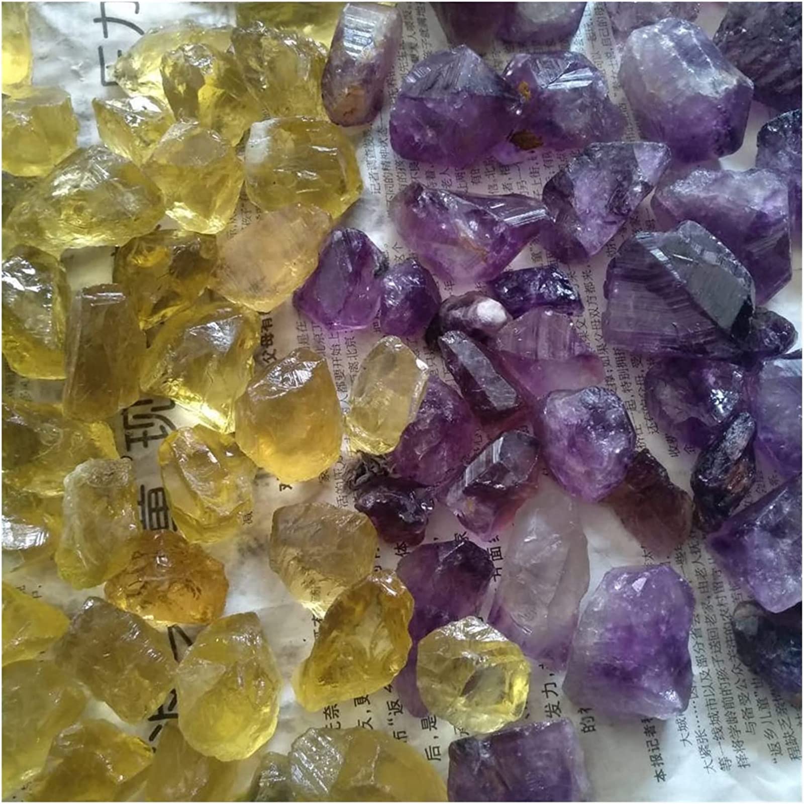 Amatista piedra rugosa natural cuarzo citrino bruto cristales de roca 500g