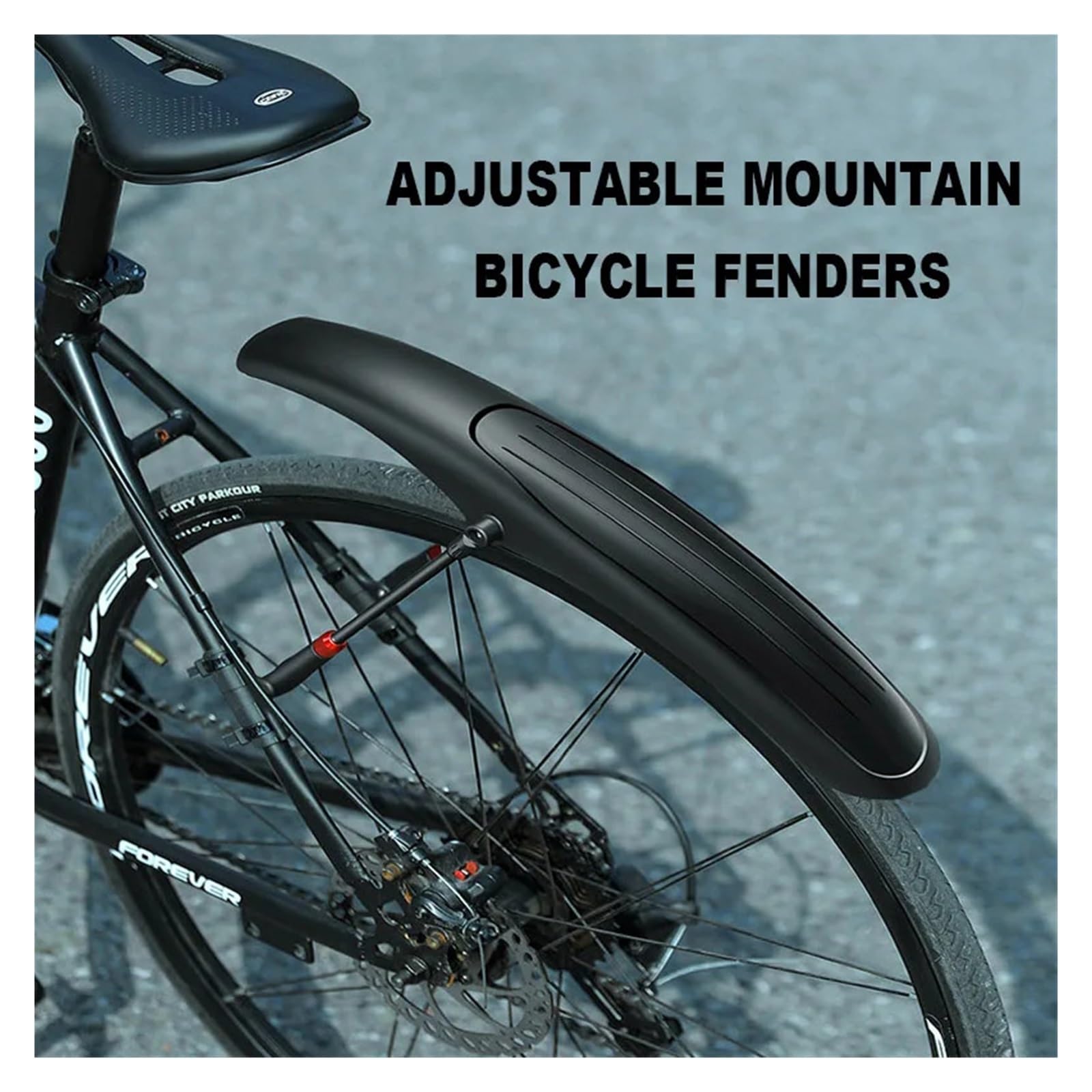 Fahrradkotflügel Vorne/Hinten Reifen Fahrradkotflügel Einfache Installation Fahrradkotflügel Schlamm Wasserschutz Fahrradteile Zubehör