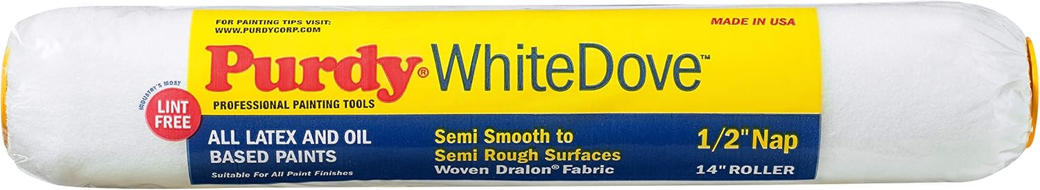 Purdy Corporation 144670093 White Dove Woven Fabric Roller Cover 9 X .5 In. For Sale Online | UK