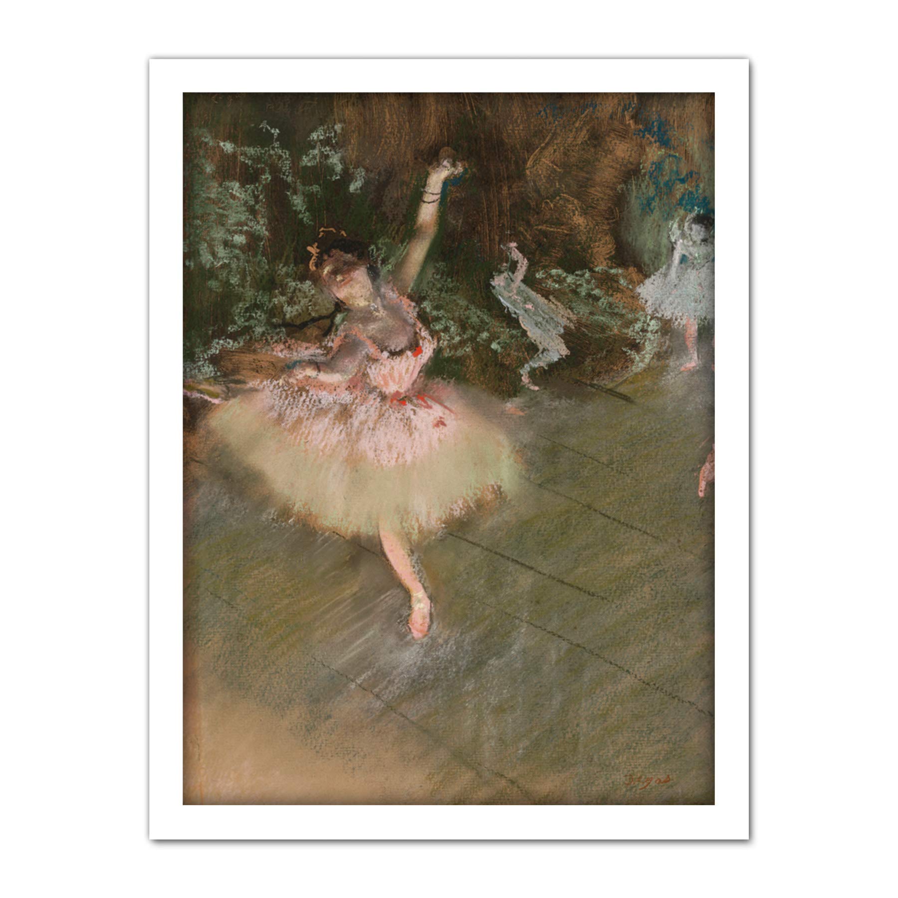 Edgar Degas The Star Large Framed Art Print Poster Wall Decor 18x24