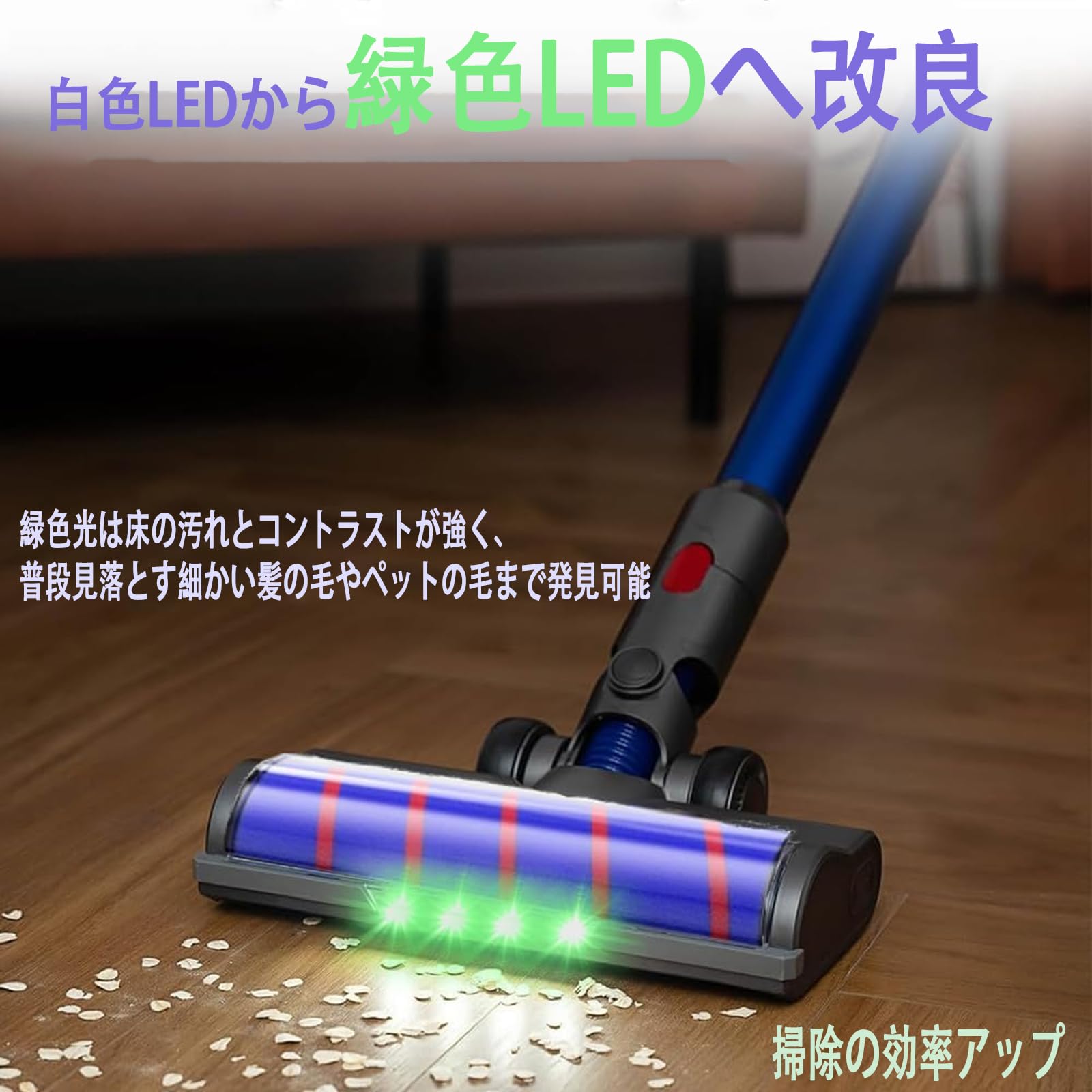 Amazon | Ashigodou ダイソン V12 ヘッド、sv18 ヘッド【最新グリーン