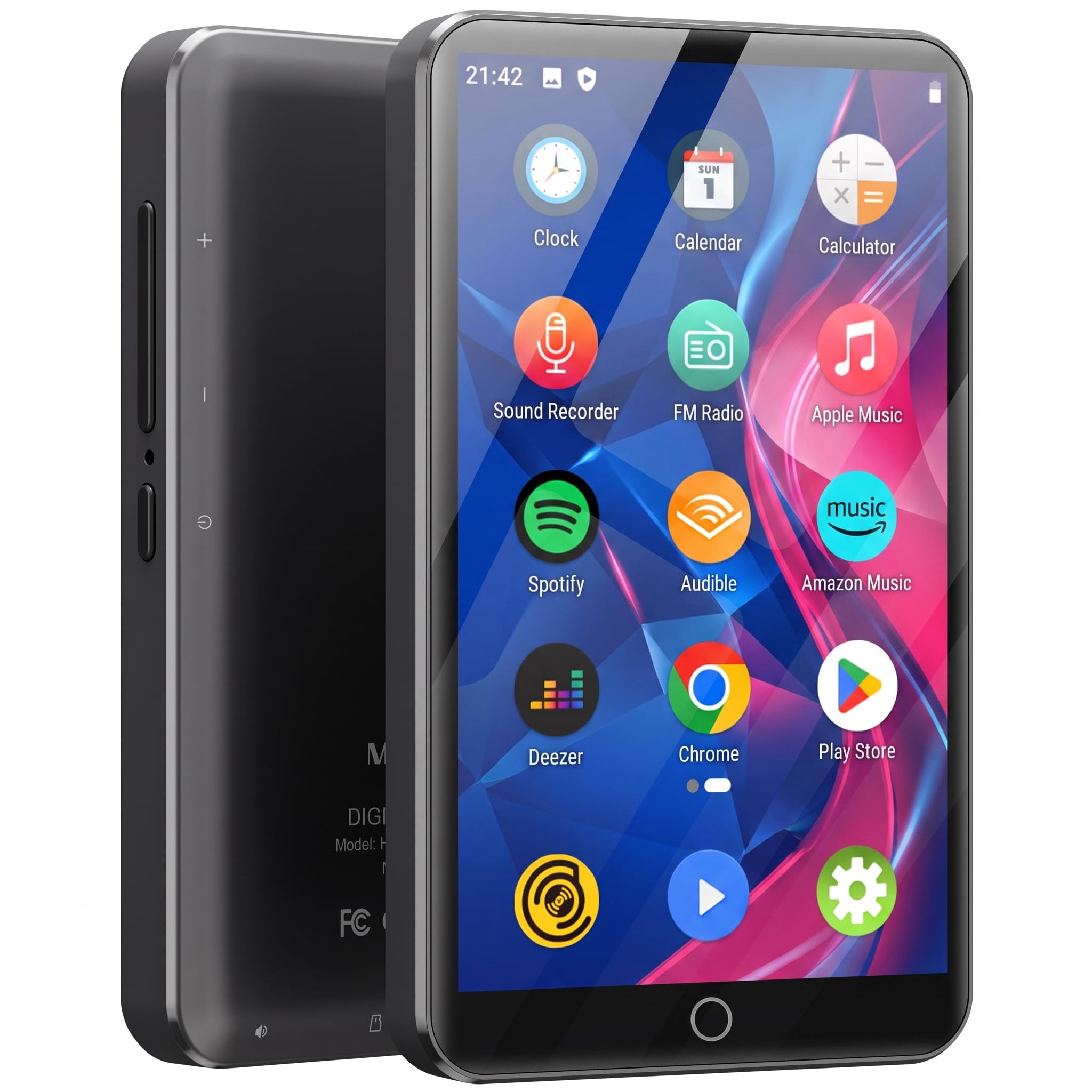 MECHEN Lecteur MP3 Spotify, Android 10 Bluetooth Wi-FI