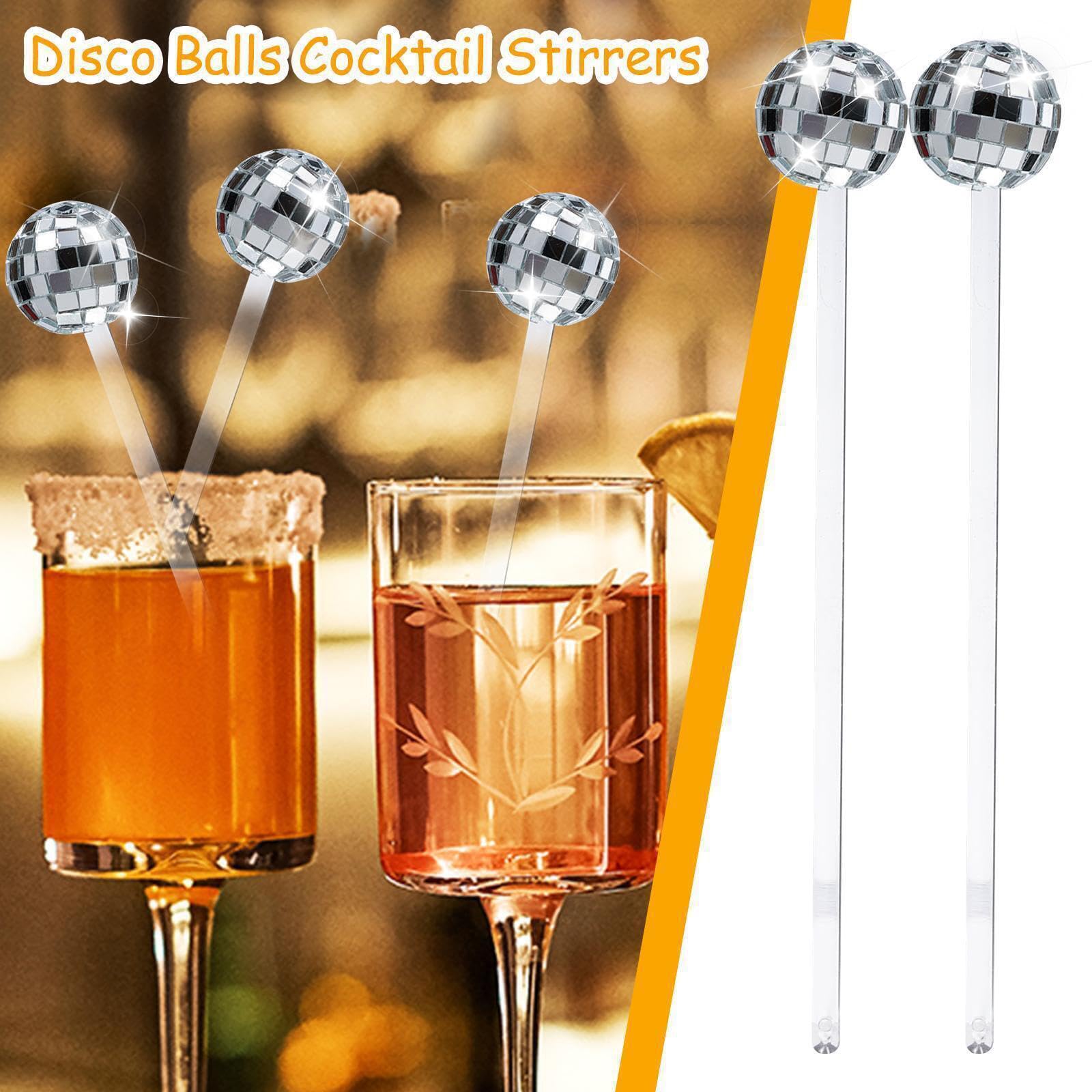 Lot De 10 Touillettes Inox Longues Avec Boule - Agitateurs Réutilisables Résistants à La Chaleur Pour Cocktails, Café, Thé & Desserts