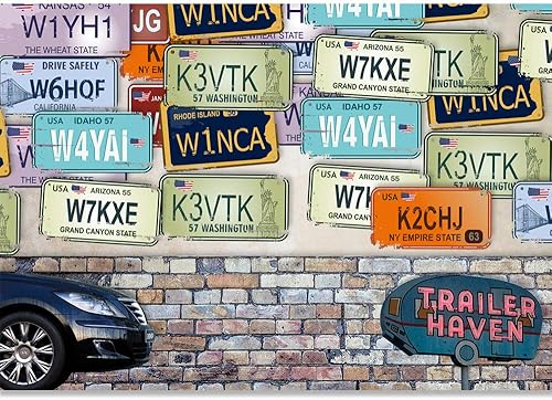 Miniatura 9 de IDEA4WALL Murales de pared para dormitorio, diseño de bar vintage, papel tapiz extraíble, calcomanías de pared para despegar y pegar, 66 x 96