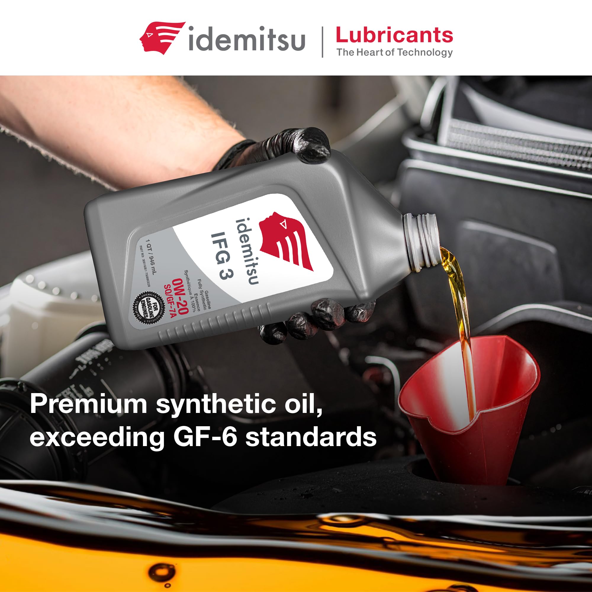 Amazon.com: Idemitsu IFG3 0W-20 SP/GF-7A Full Synthetic Motor Oil