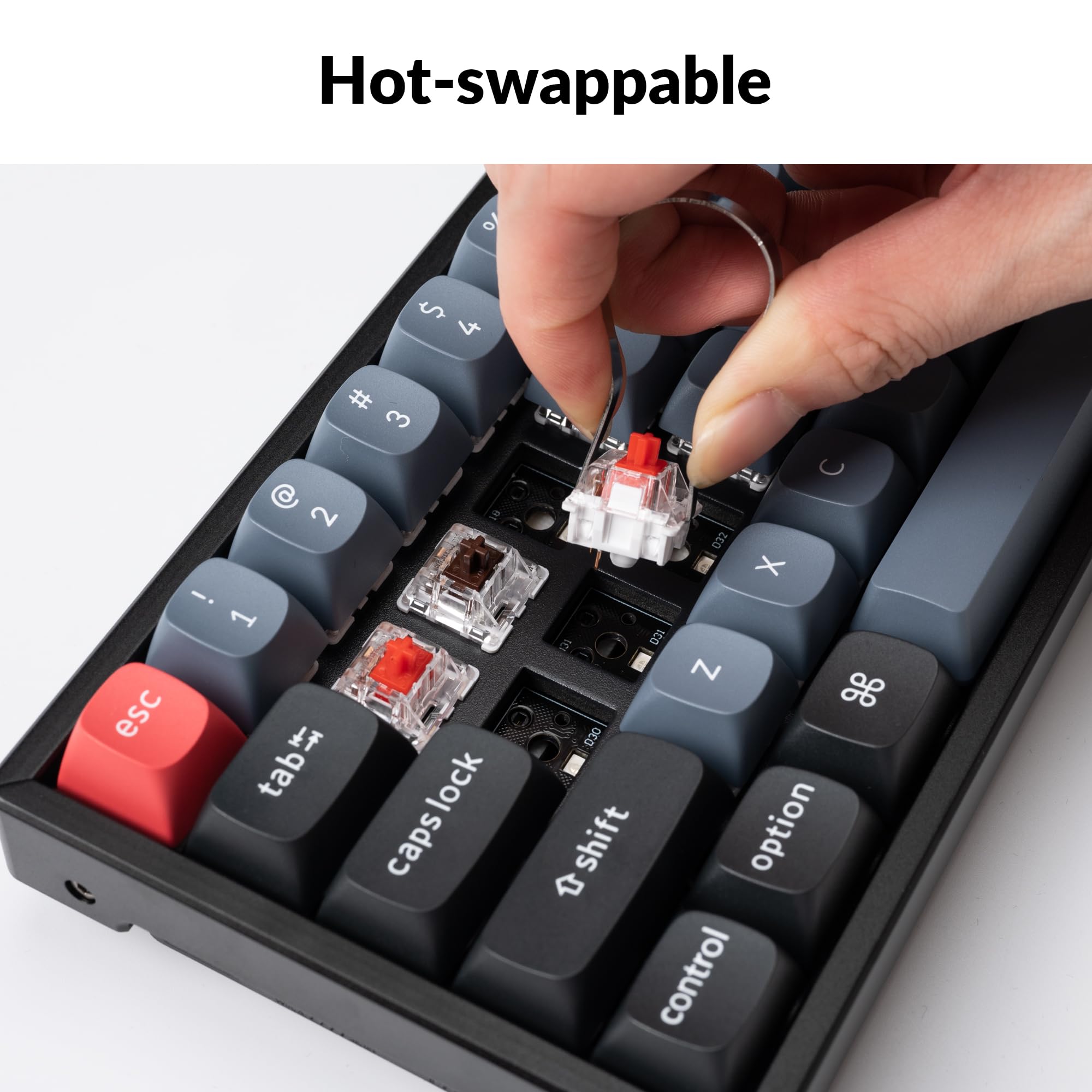 Amazon.com: Keychron K12 Pro QMK/VIA Wireless Mechanical