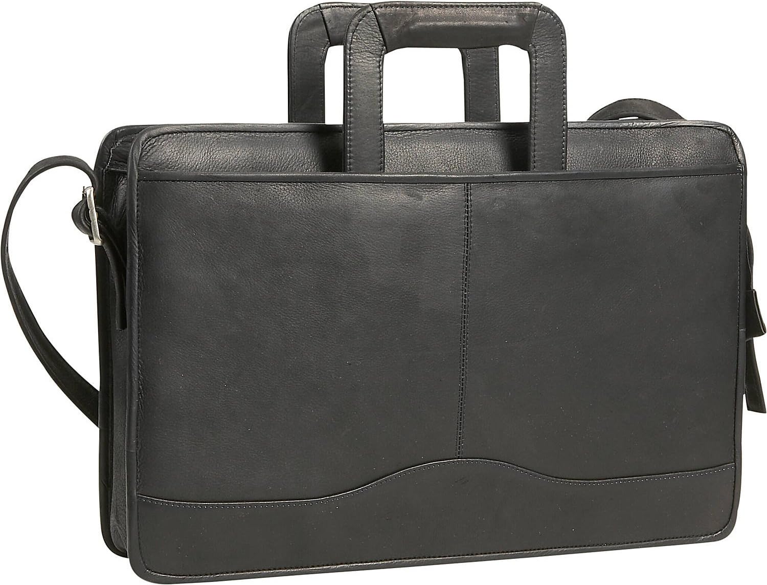 Amazon.co.jp デビッドキング バッグ アッタシュケース・ブリーフケース Drop Handle Briefcase Black [並行輸入品] ファッション