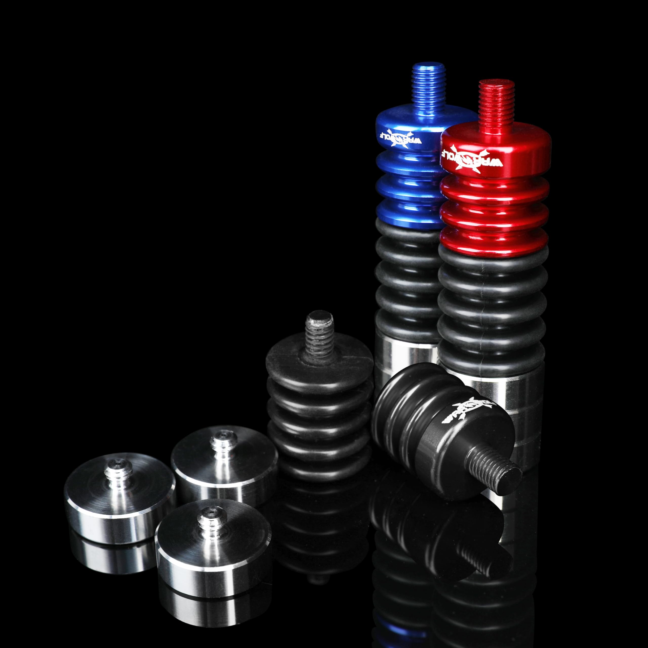 arco Stabilizzatore per arco ricurvo Arco composto Bow Riser Dampers Silencers Shock Absorbers Vibration Damper Suit per la caccia Target tiro