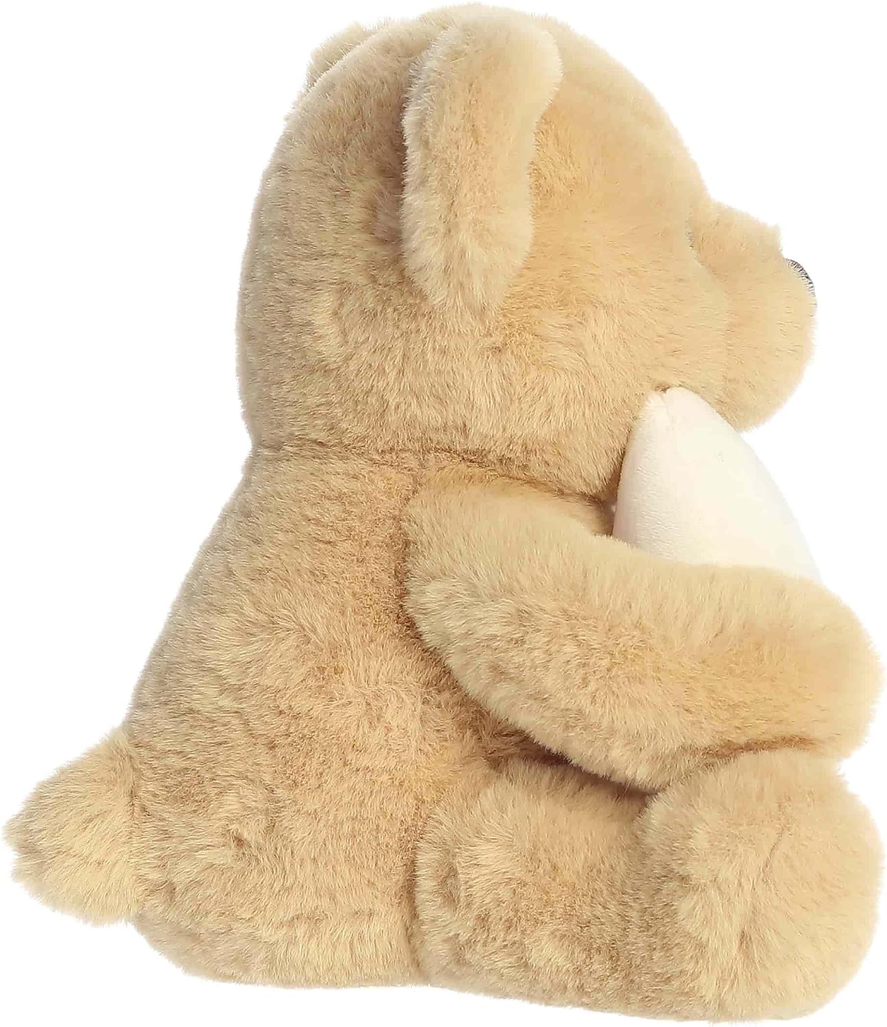 Aurora Witty JUST SAYIN' Love You To The Moon & Back Bear Stuffed Animal - Soft Keepsake for Loved Ones - Perfect for Decorating Rooms and Valentine's Day - Tan 8 Inches