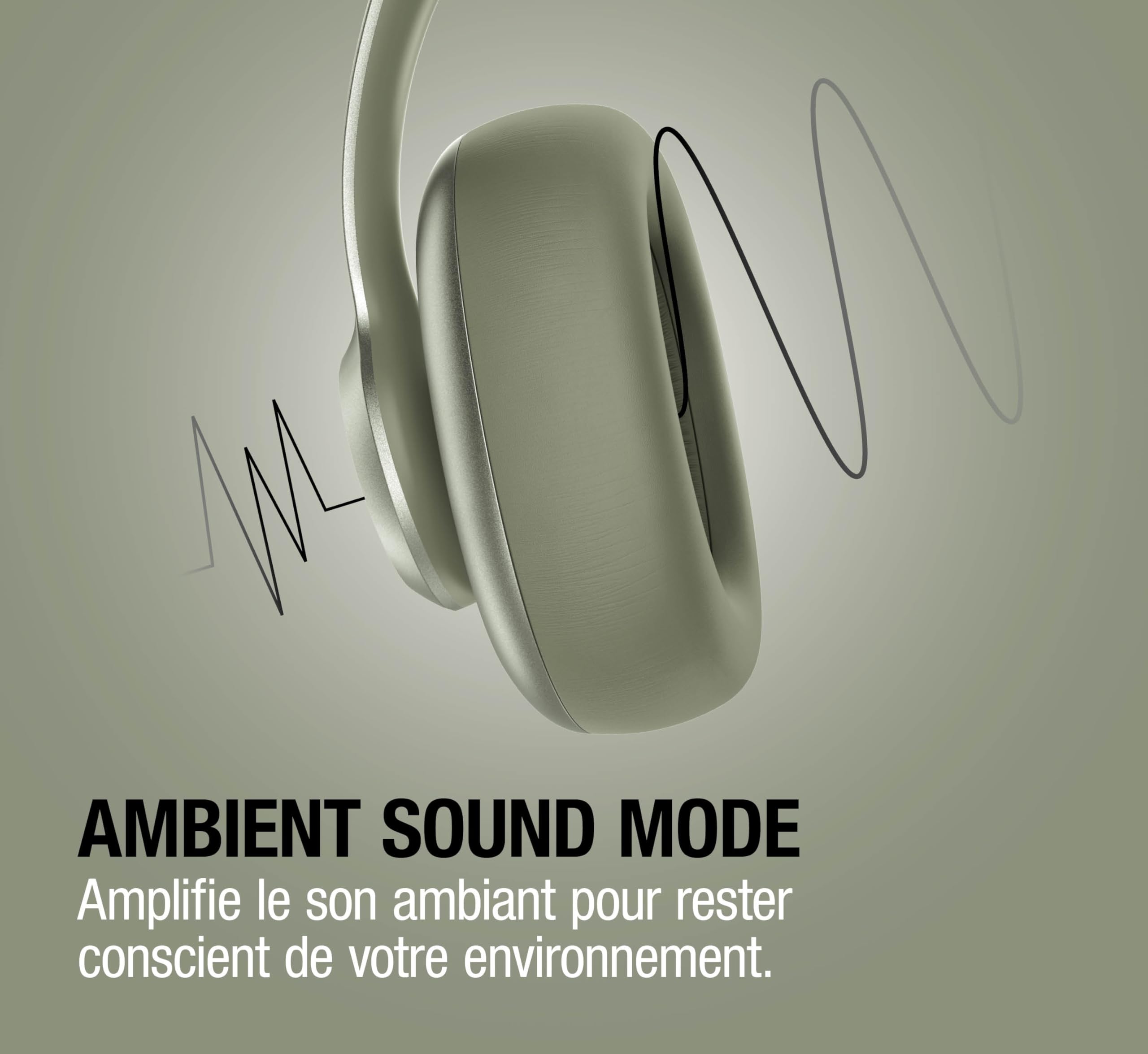 Fresh 'n Rebel Clam Ace 2 Wireless ANC Headphones, Adaptive Hybrid Active Noise Reduction, Ambient Sound Mode, Bluetooth Multipoint, Foldable, Fast Charging, 60 Hrs ANC/100 Hours Battery Life (Dried - 3
