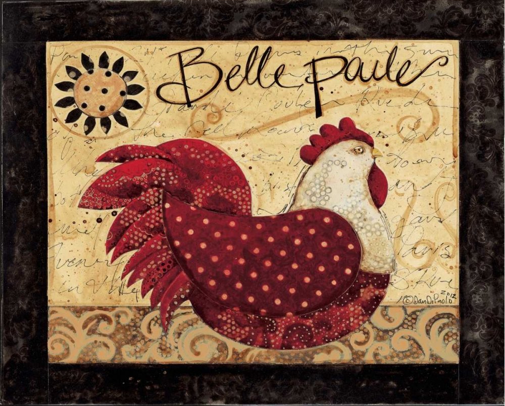 Feeling at home IMPRESSION d'art sur TOILE encadré dans CAISSE AMERICAINE Bellepoulet Dan DiPaolo Animaux Paysage sur toile 100% coton affiche encadré prêt à accrocher cm_40_X_50
