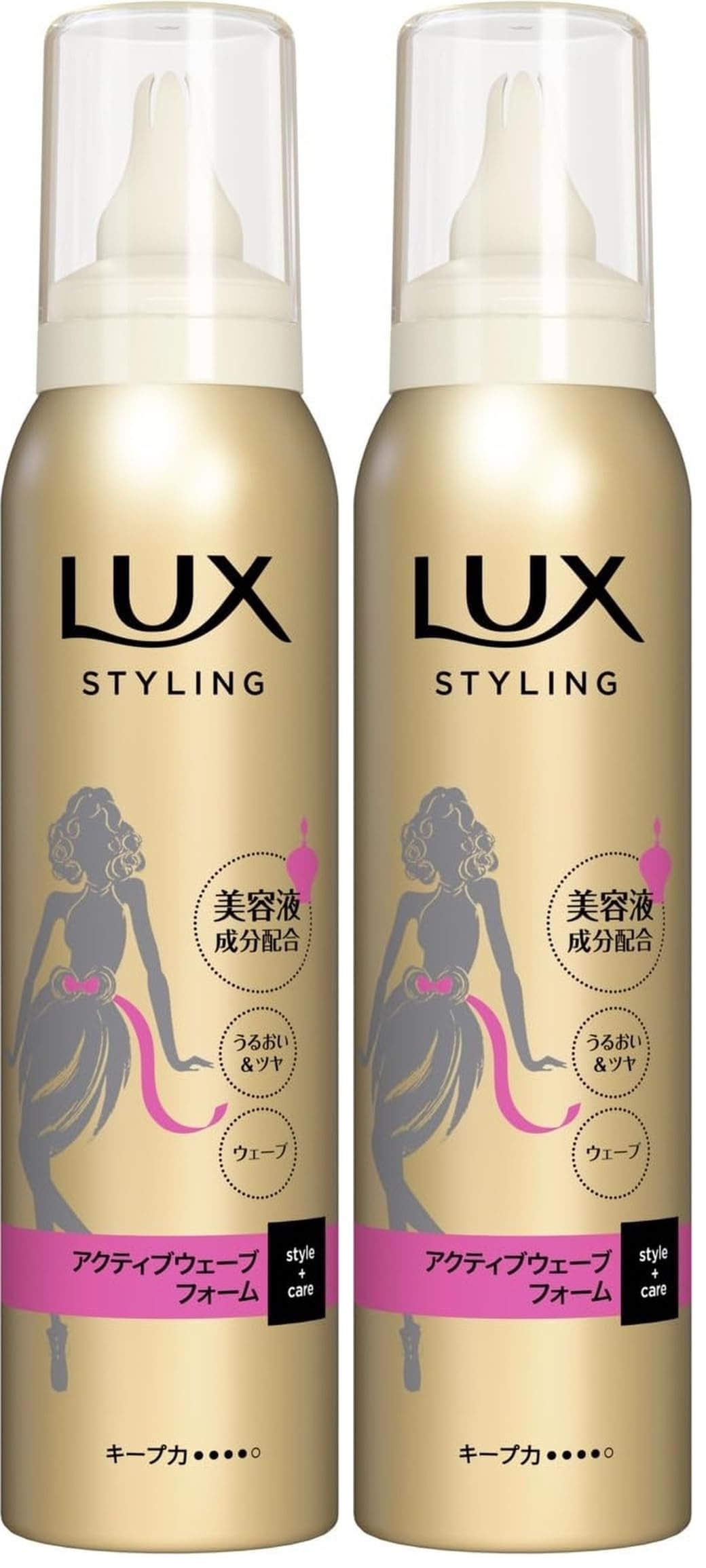 LUX STYLING Wavy Whip ヘアフォーム　7本 Amazon | LUX(ラックス) 美容液スタイリング アクティブウェーブ