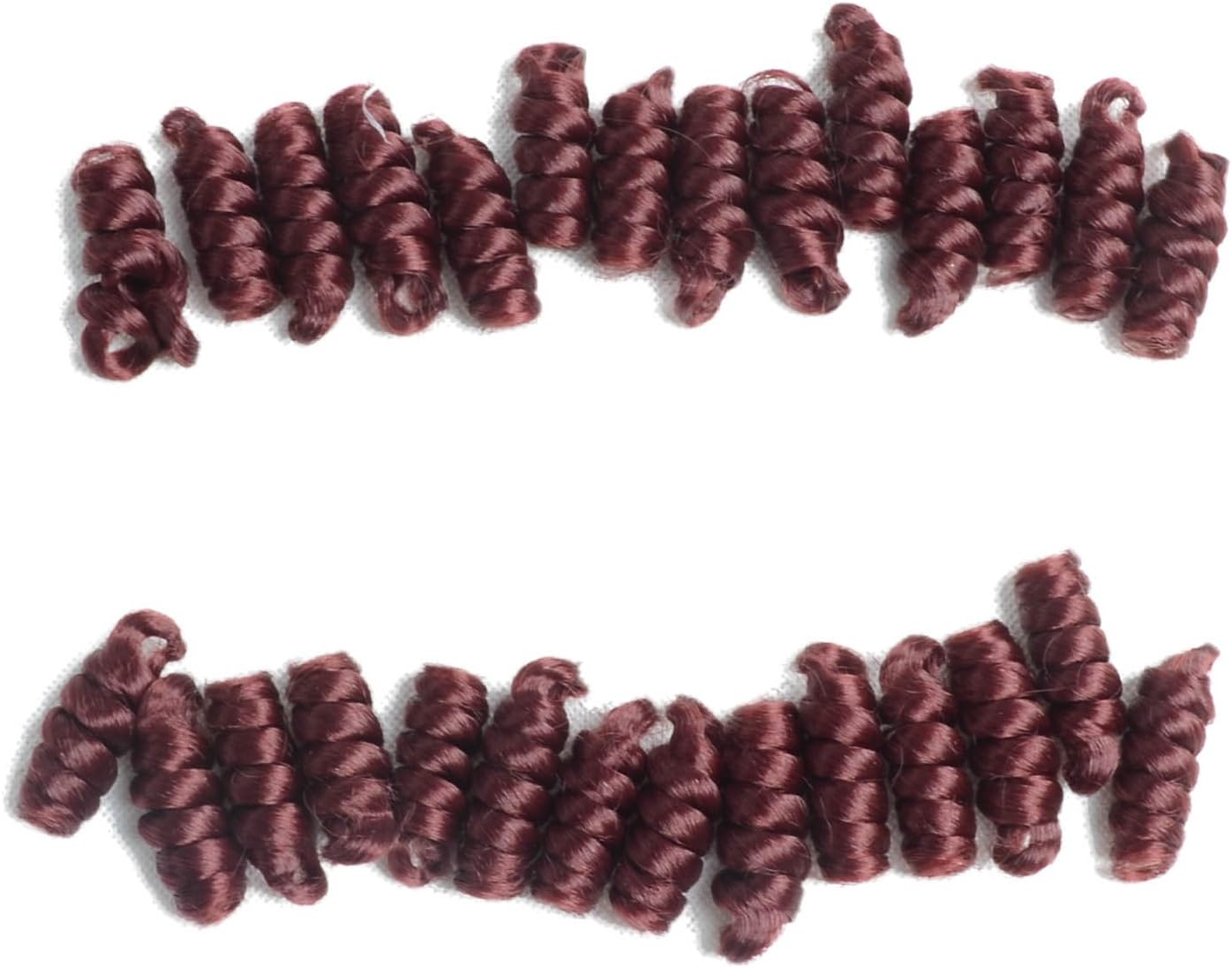 8Packs Deal !!! 20 Strands/Pack Razeal Kenzie Curl Synthetic Crochet Braids Crochet Hair Extensions Curly Braid African Hair (#118)