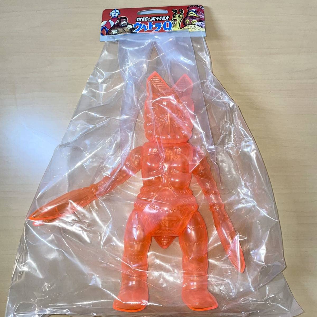 Amazon.co.jp: バルタン星人 450 Clear Orange マルサン 無彩色 クリア 