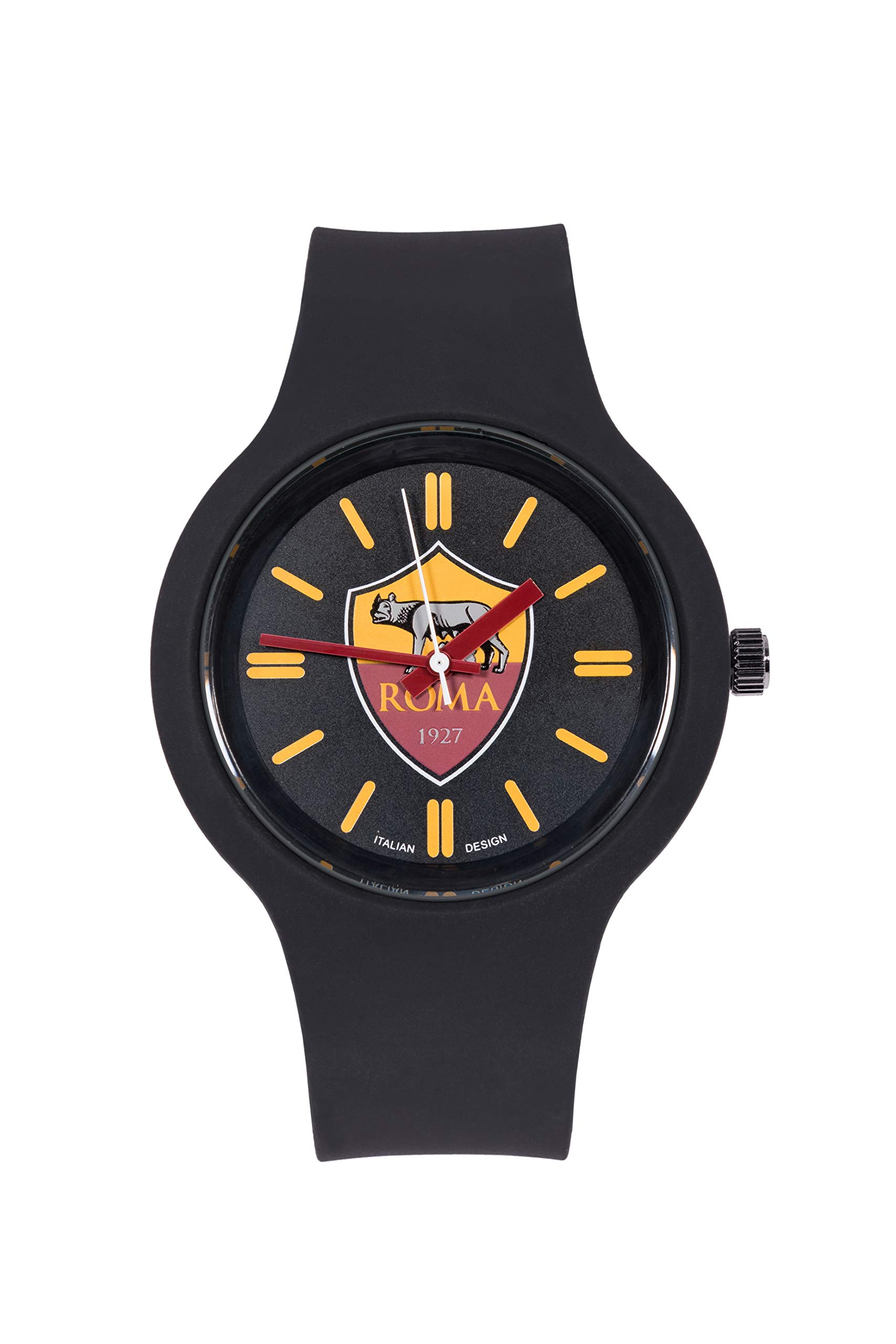 AS Roma One Gent Orologio da Polso, Uomo, Nero, One Size