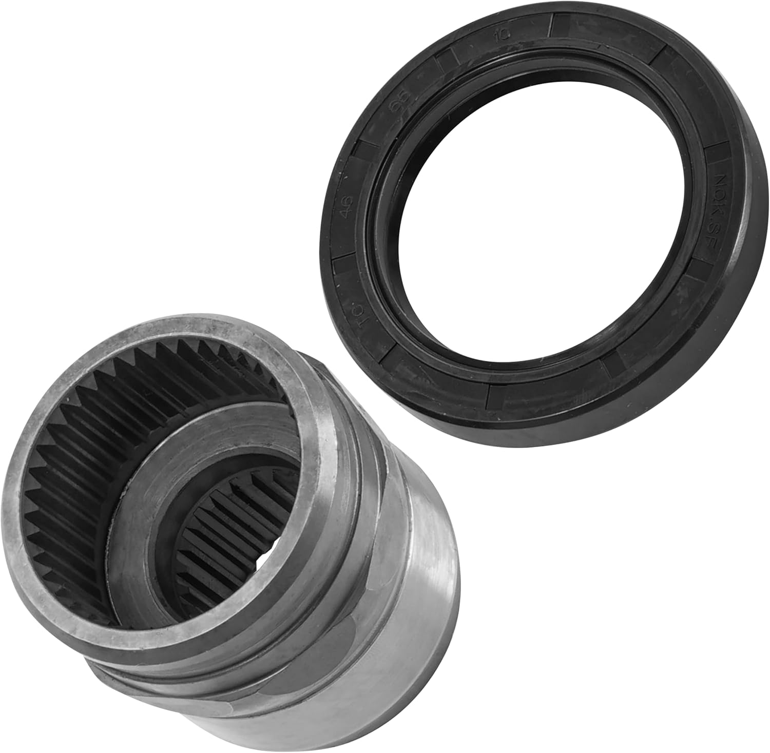 Caltric Front Differential Drive Shaft Front Coupler Compatible with Yamaha Grizzly 660 Yfm660 2003-2008