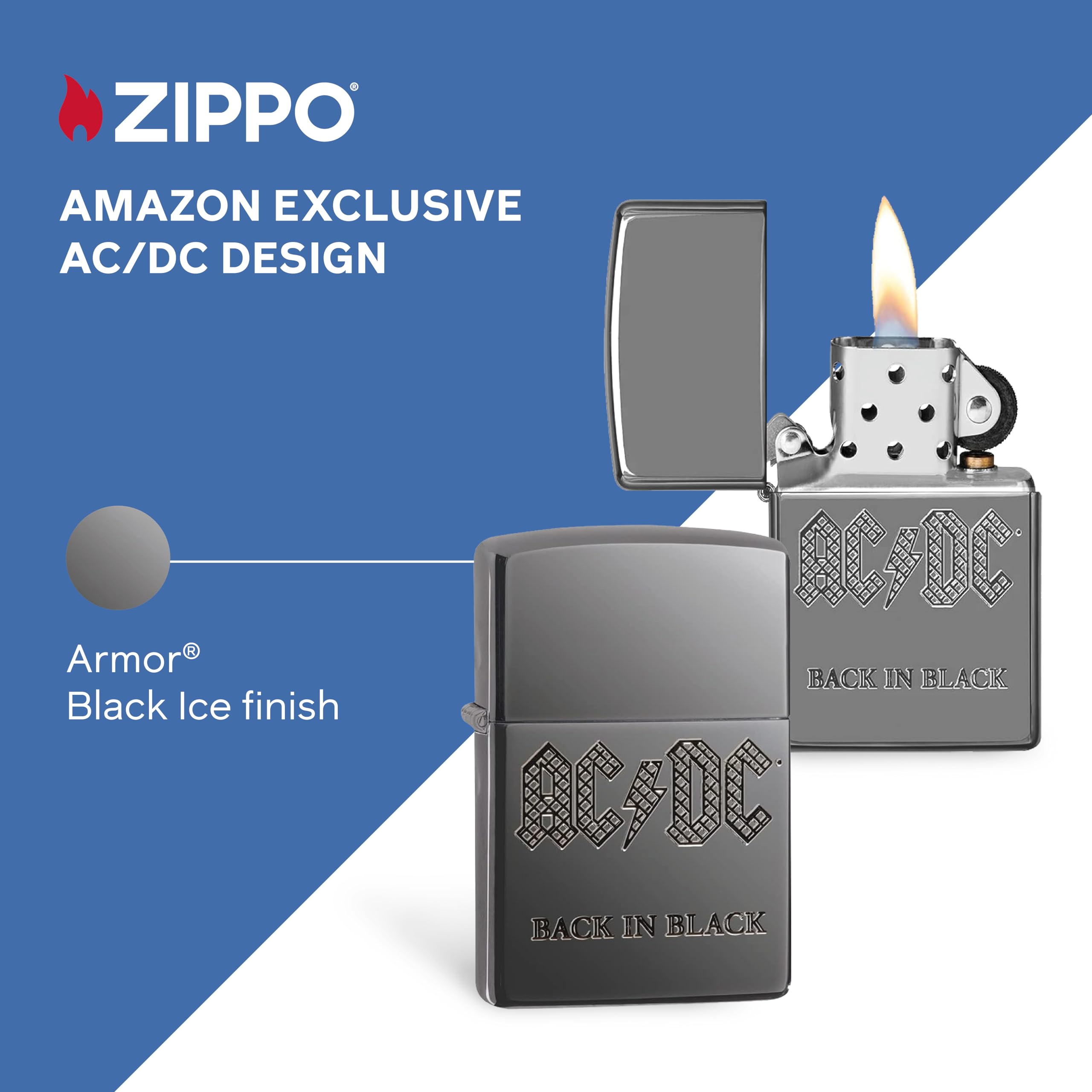 Zippo Windproof Lighter - Santa Cruz Artist, Street Chrome, Colour