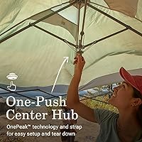 Vista 2 de Coleman Oasis Instant Pop-Up Canopy Tent with Side Wall Attachment, Portable Shelter with Easy Setup & Takedown, Wheeled Carry Bag Included