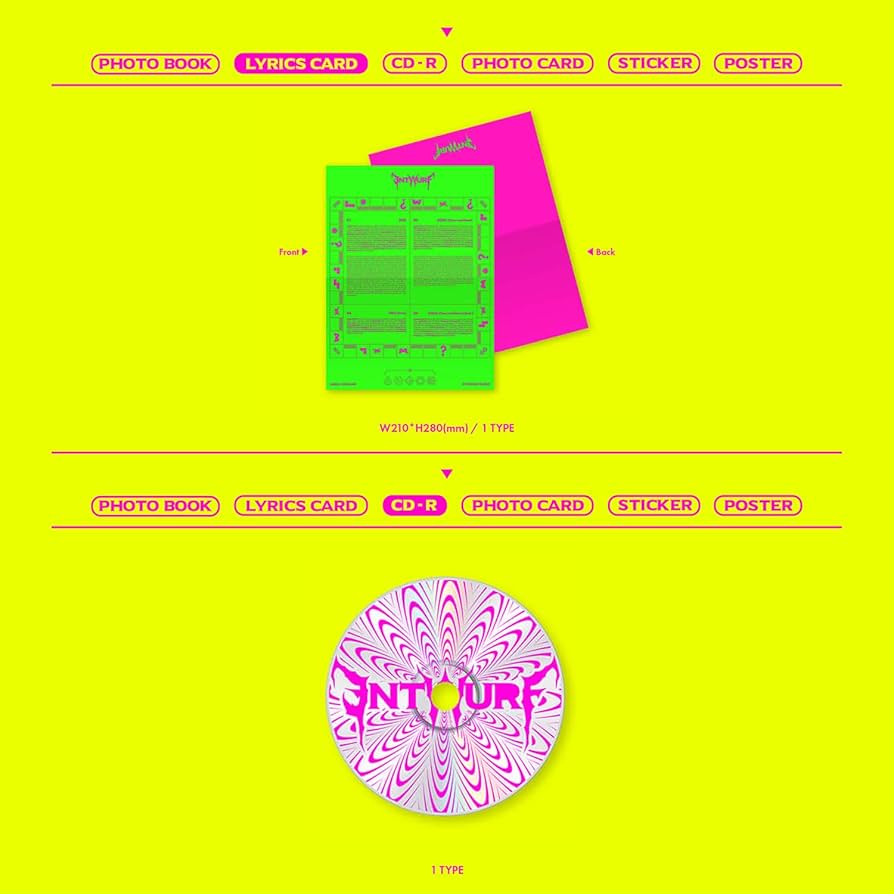 Amazon.co.jp: NMIXX - シングル2集 [ENTWURF](通常盤)フォトブック+