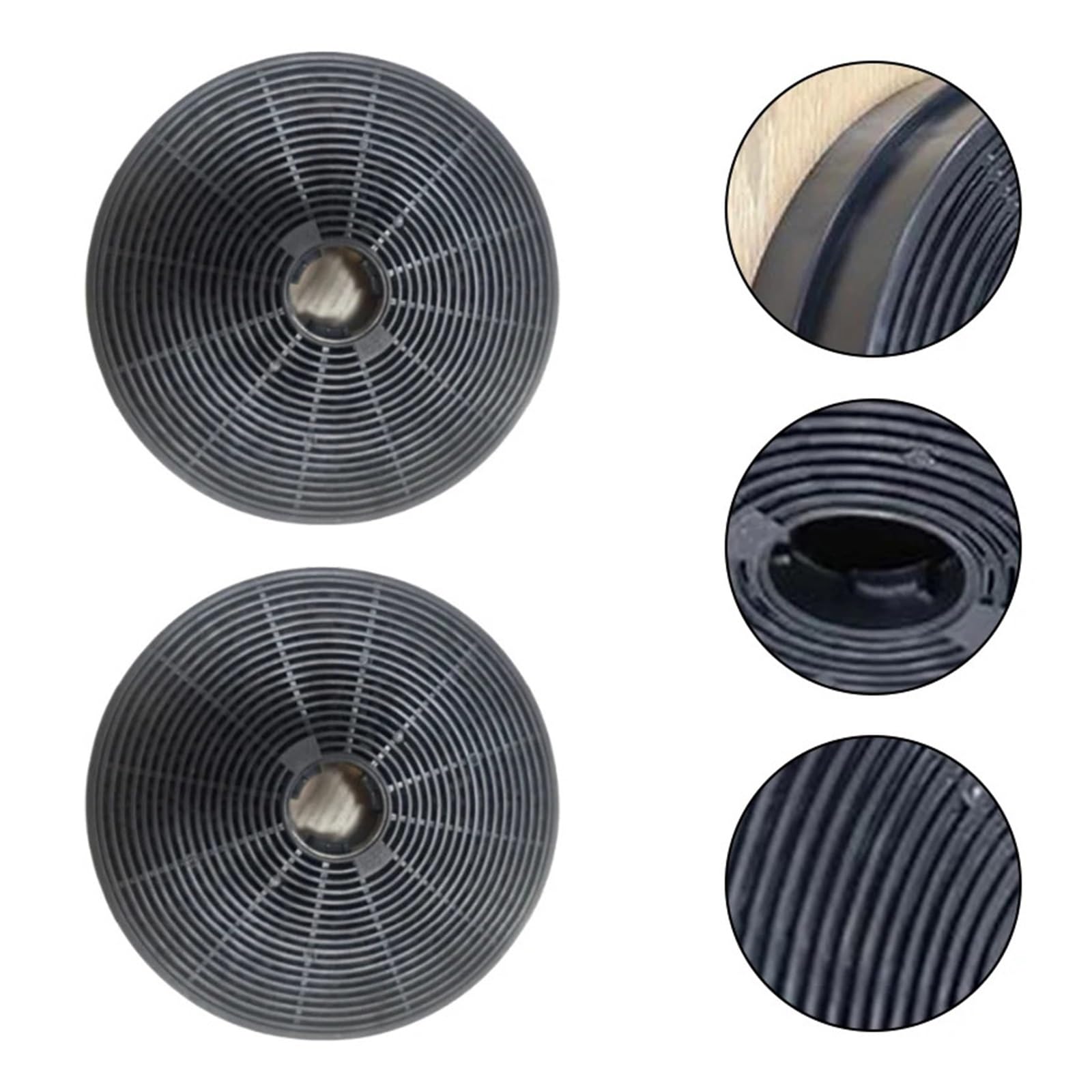 Paquete De 2 Filtros For Campana Extractora De 175 Mm X 175 Mm X 35 Mm