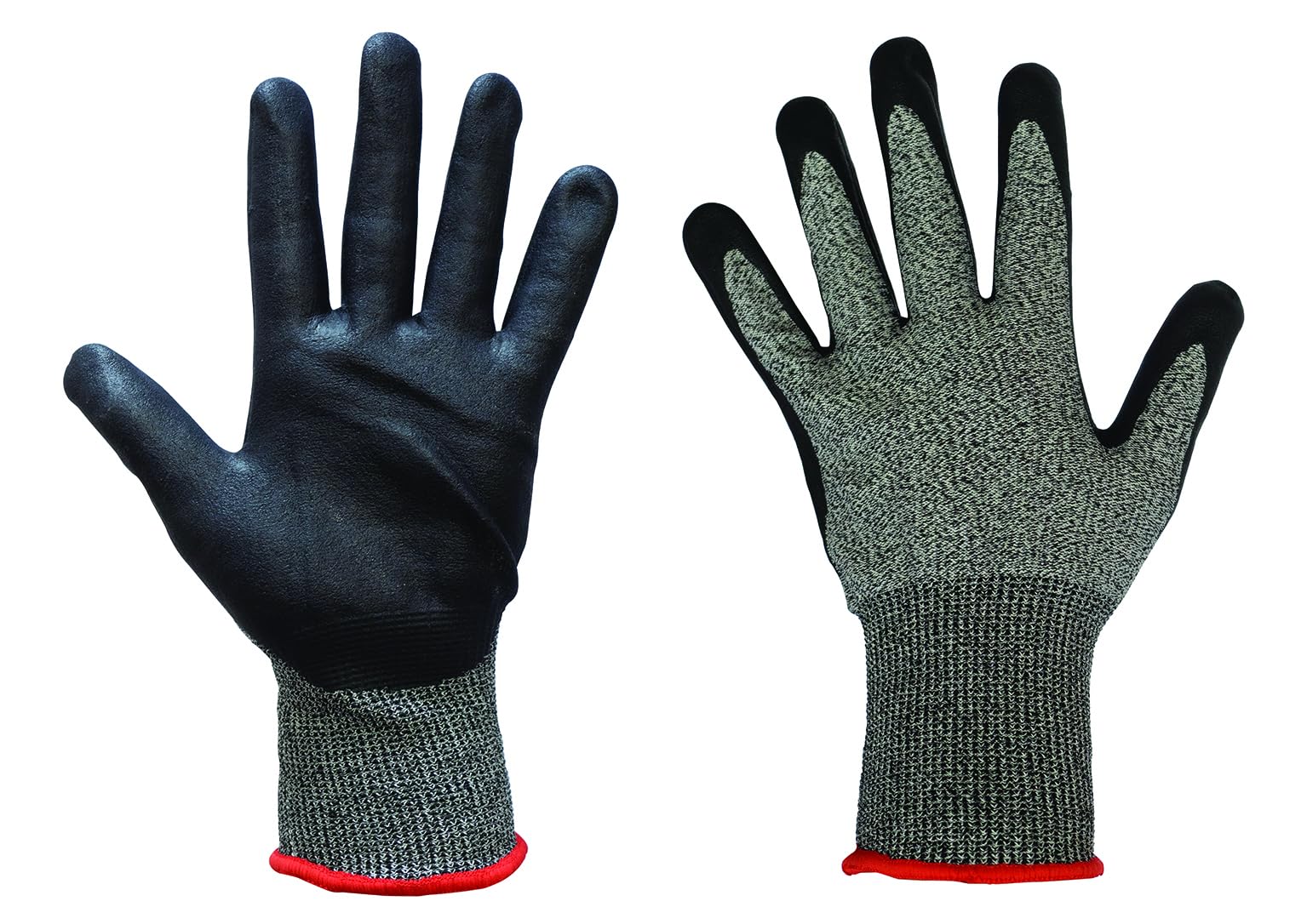GANTS DE TRAVAIL ANTICOUPE EN NITRILE cf. 12 pcs (taille 10)