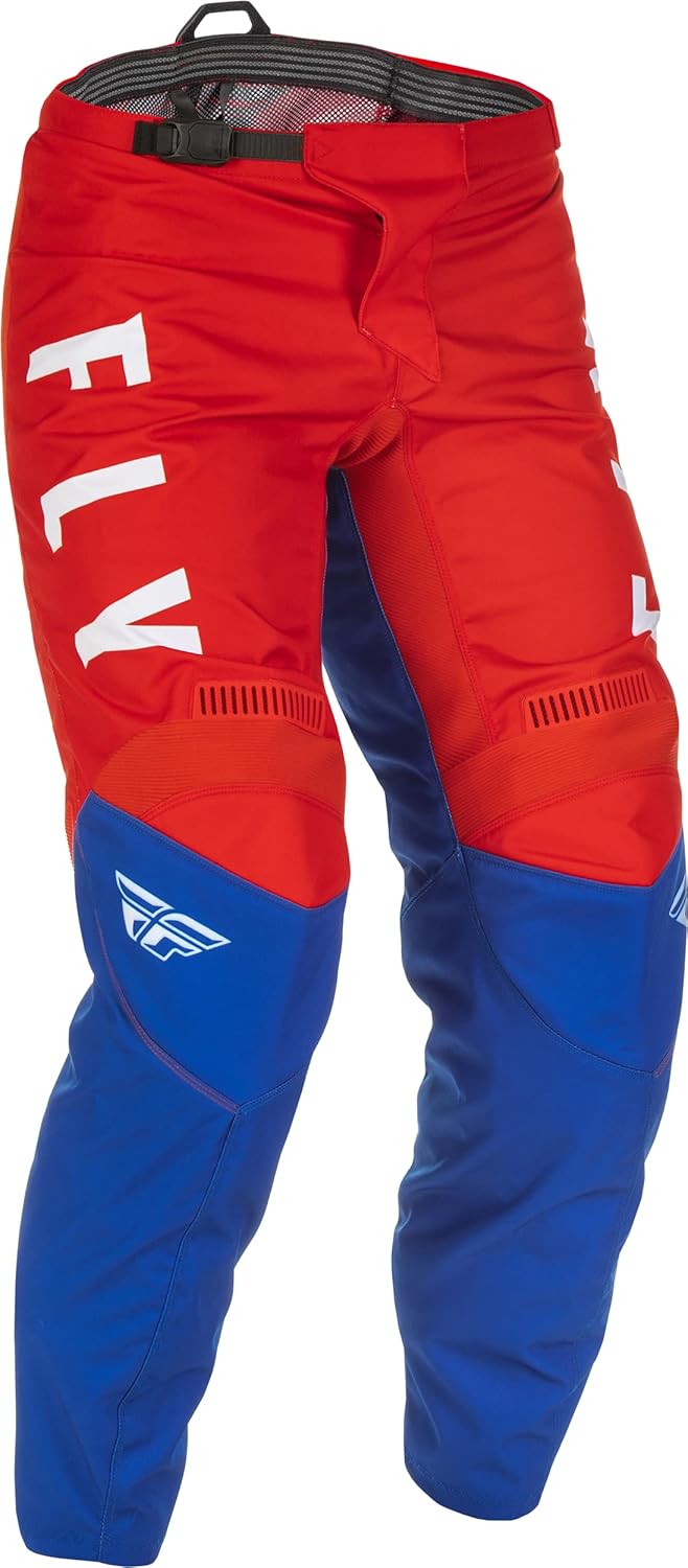 Fly Racing 2022 Youth F-16 Pants (Red/White/Blue, 18)