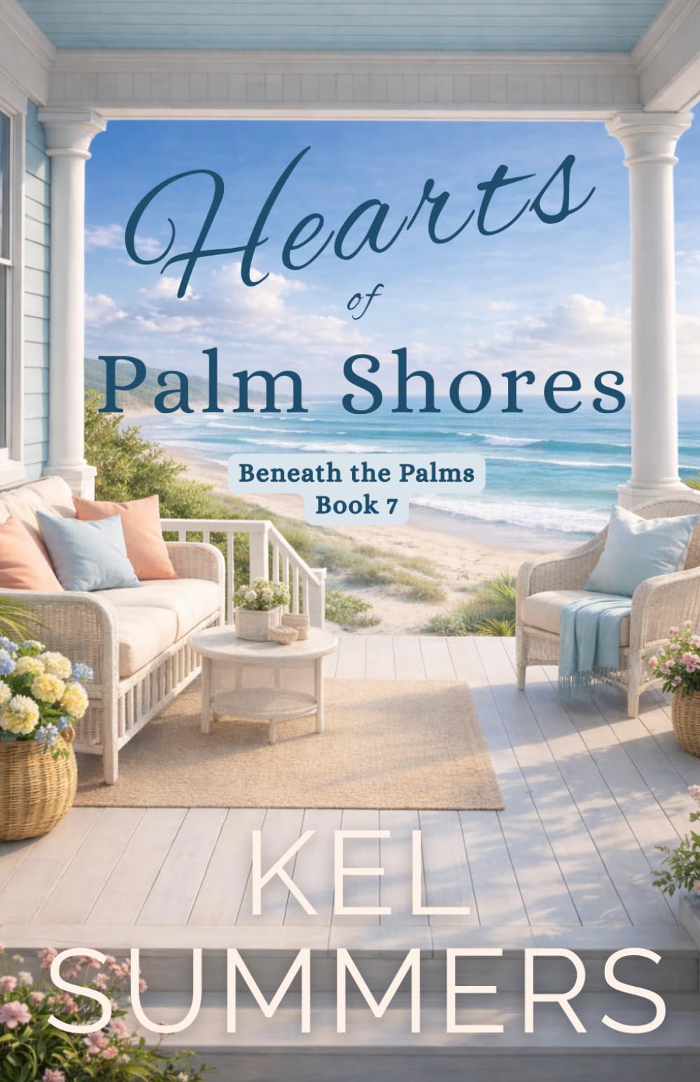 Hearts of Palm Shores-Book 7: An Inspirational, Women's Fiction, Sweet, Beach Romance of Second Chances and New Beginnings (Beneath the Palms)