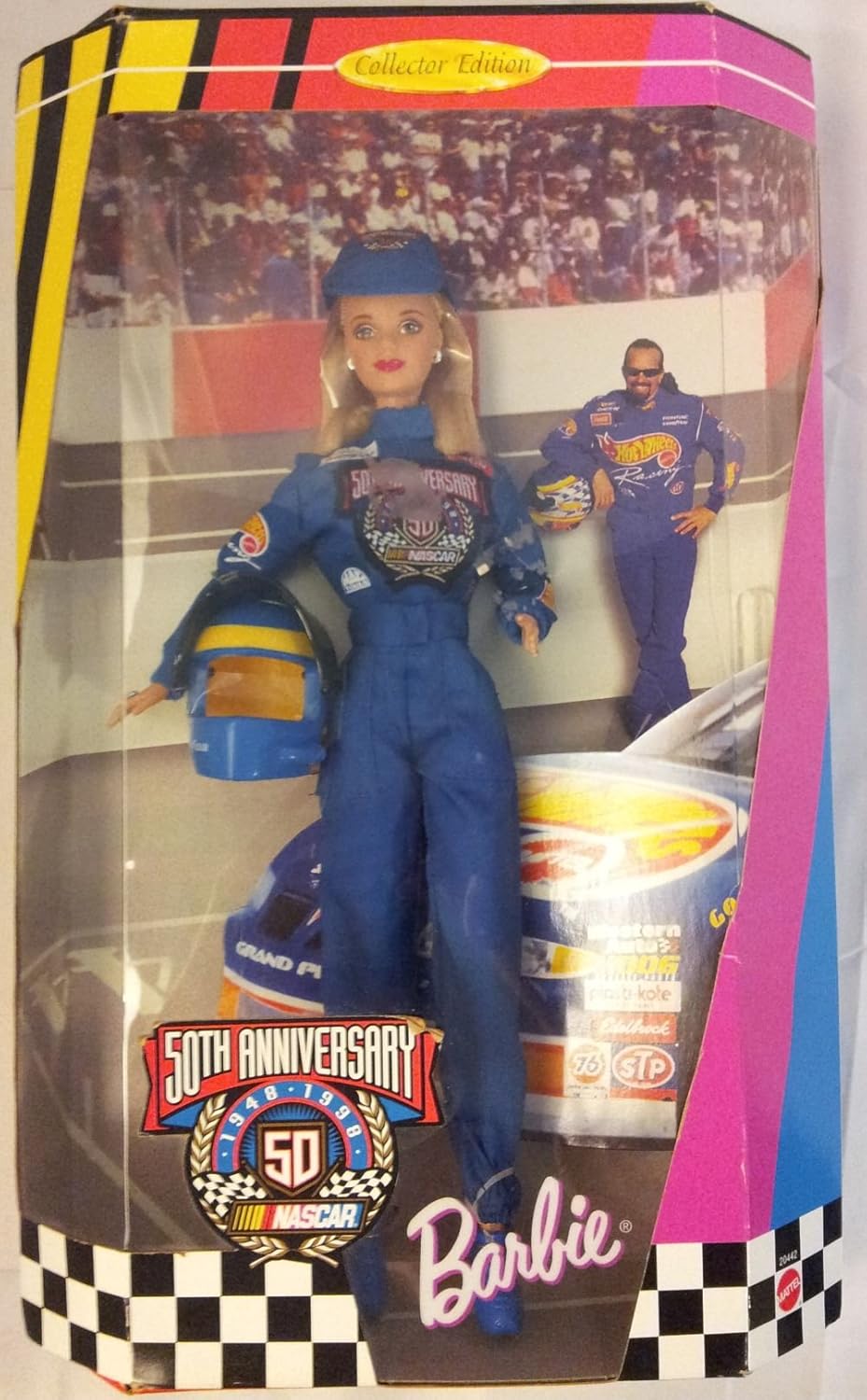 50th Anniversary Barbie 1948-1998 Nascar Collector Edition