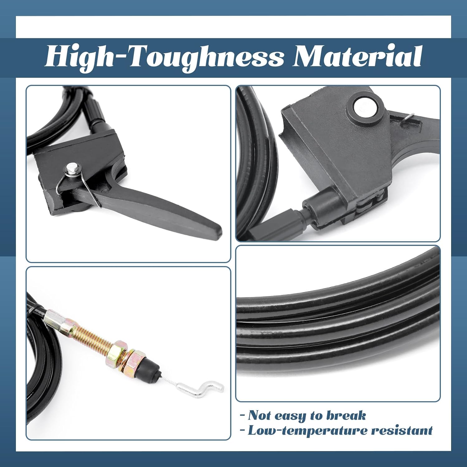 946-3059B Snow Blade Release Cable Replacement for 302 42" 19B70028 52" 19A70044 58" Snow Blade, Replace 746-3059A 746-3059 946-3059 746-3059B