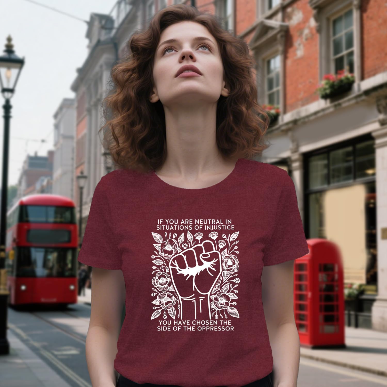 Equality Shirts for Women Human Rights Tee Tops Social Justice Quote Tshirts Ruth Bader Ginsburg RBG Shirt - Image 4