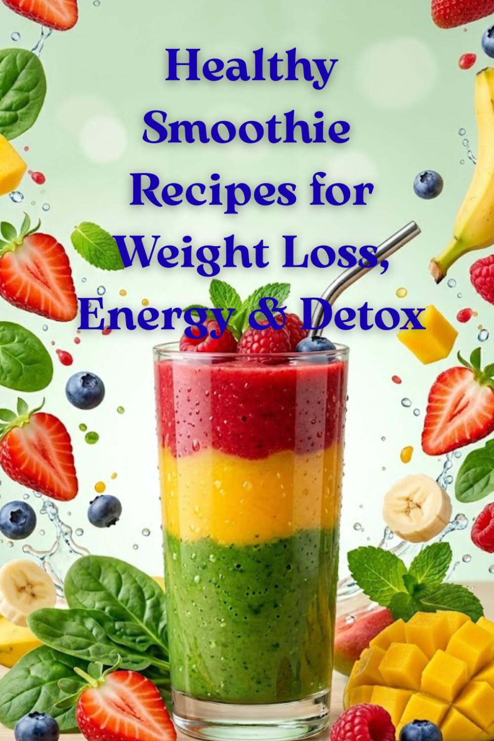 Healthy Smoothie Recipes for Weight Loss, Energy & Detox: Easy,Delicious Recipes to Burn Fat, Boost Energy, and Cleanse Your Body Naturally