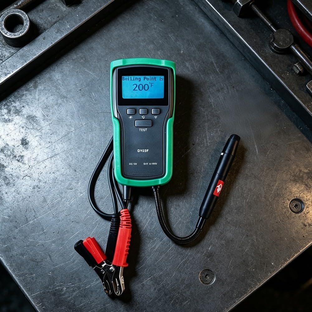 Digitaler Bremsentester mit LCD 12V Reverse Polarity