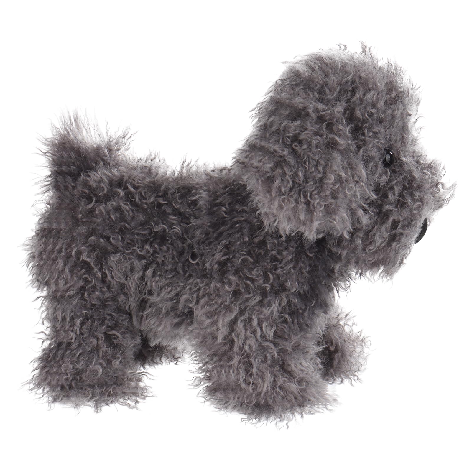 Apricot Lamb Toys Plush Dark Grey Poodle Dog Stuffed Animal Soft