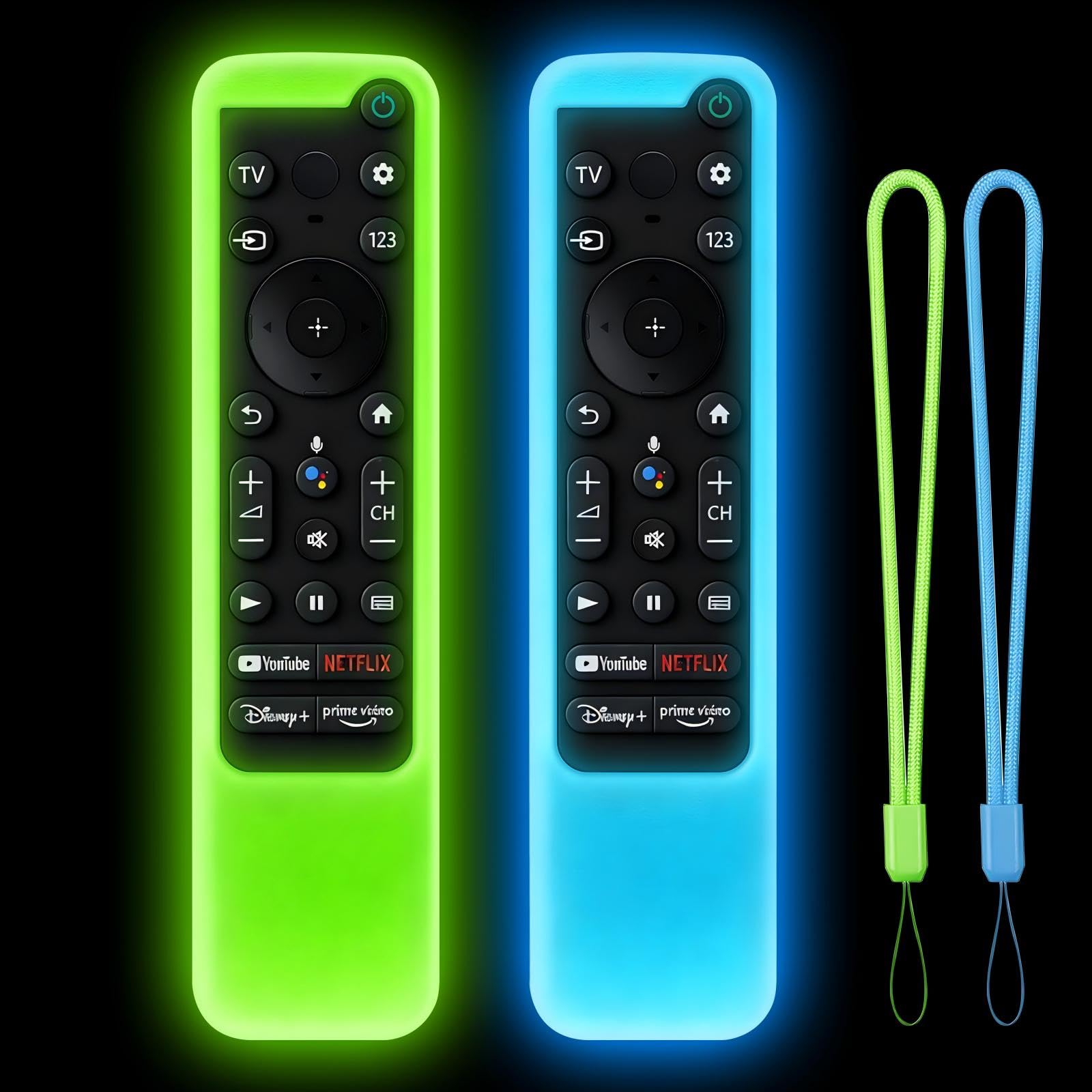 Photo 1 of [2-Pack] Climberer Cover for Sony TV Remote, Compatible with RMF-TX910U/TX810U/TX900U/TX800U/TX811U and More Sony Bravia TV Remotes, with Lanyard