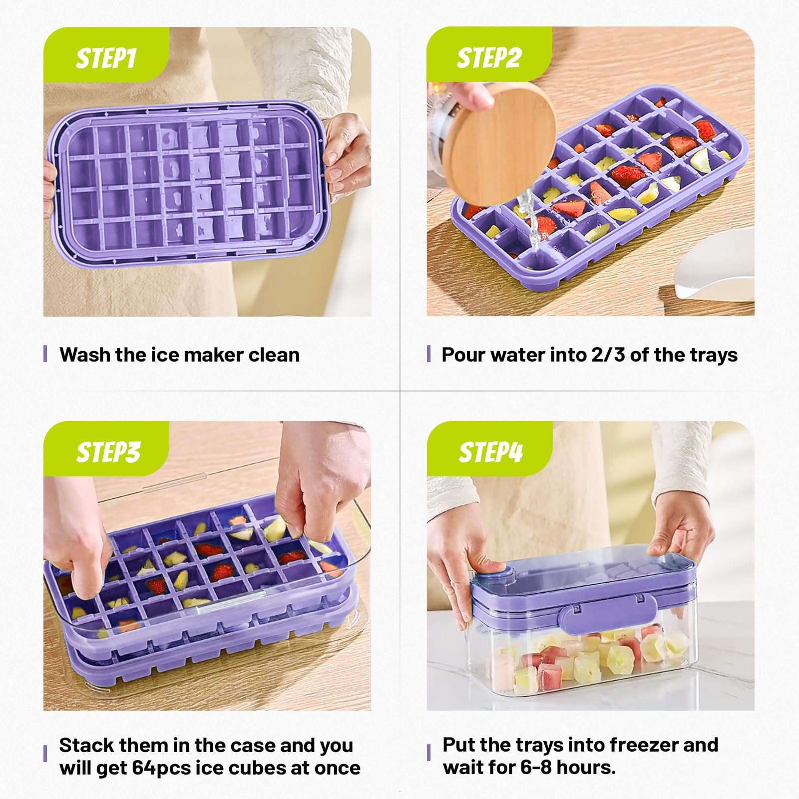 調理器具 Palace Tri Ferg Ice Cube Tray Purple TRI-FERG ICE CUBE TRAY | PALACE SKATEBOARDS