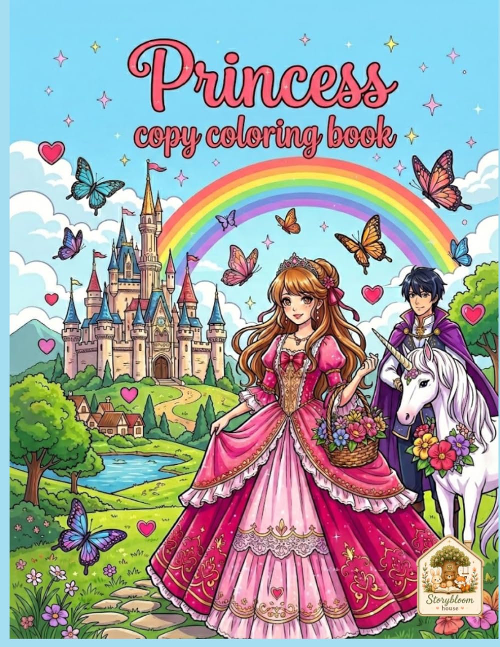 Princess coloring book (Fun fantasy series)
