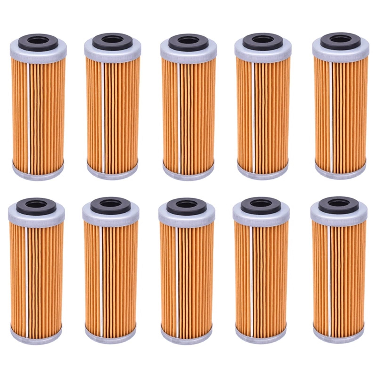 filtr oleju ze stopu filtr oleju motocyklowego Do SX SXF SXS XCF Do XCF-W XCW Freeride 250 350 400 450 505 530 Filtr oleju(Yellow 10PCS)