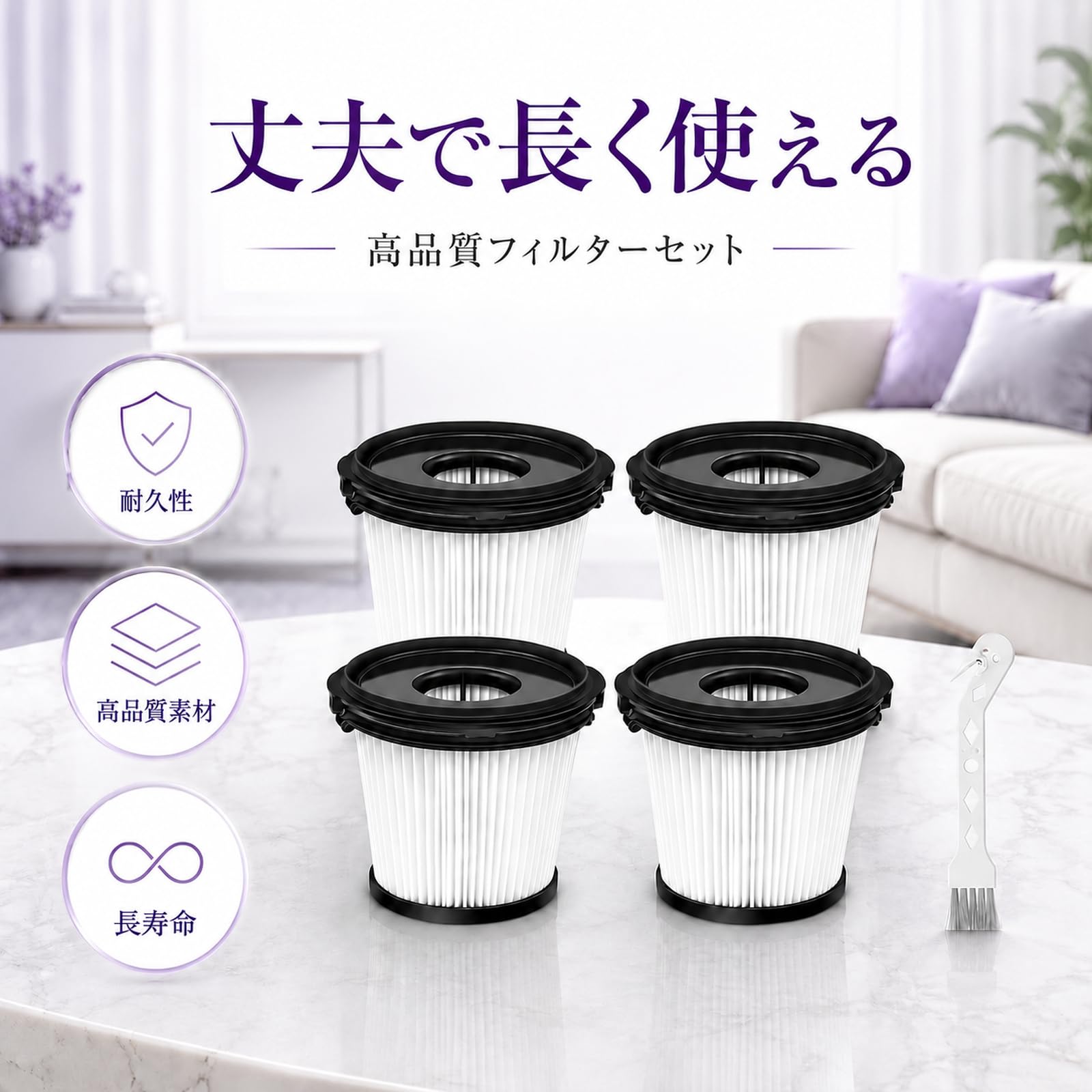 Amazon.co.jp: シャーク 掃除機 フィルター Shark PowerClean 360 消耗