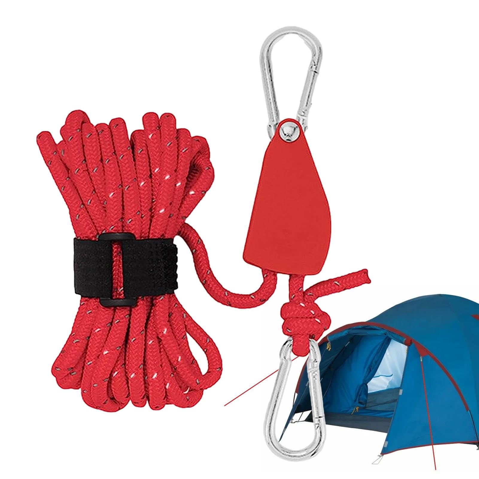 reflektierendes zelt Zelt, reflektierende Kordel, wasserdichtes Zelt, verstellbar, mit Karabinerhaken – Kletterseil außen, Traglast 420 kg, UV-beständiges Seil für Sonstiges 6m Dome Kits:Password lock influencer SUPACAZ Lenkerband Super Sticky