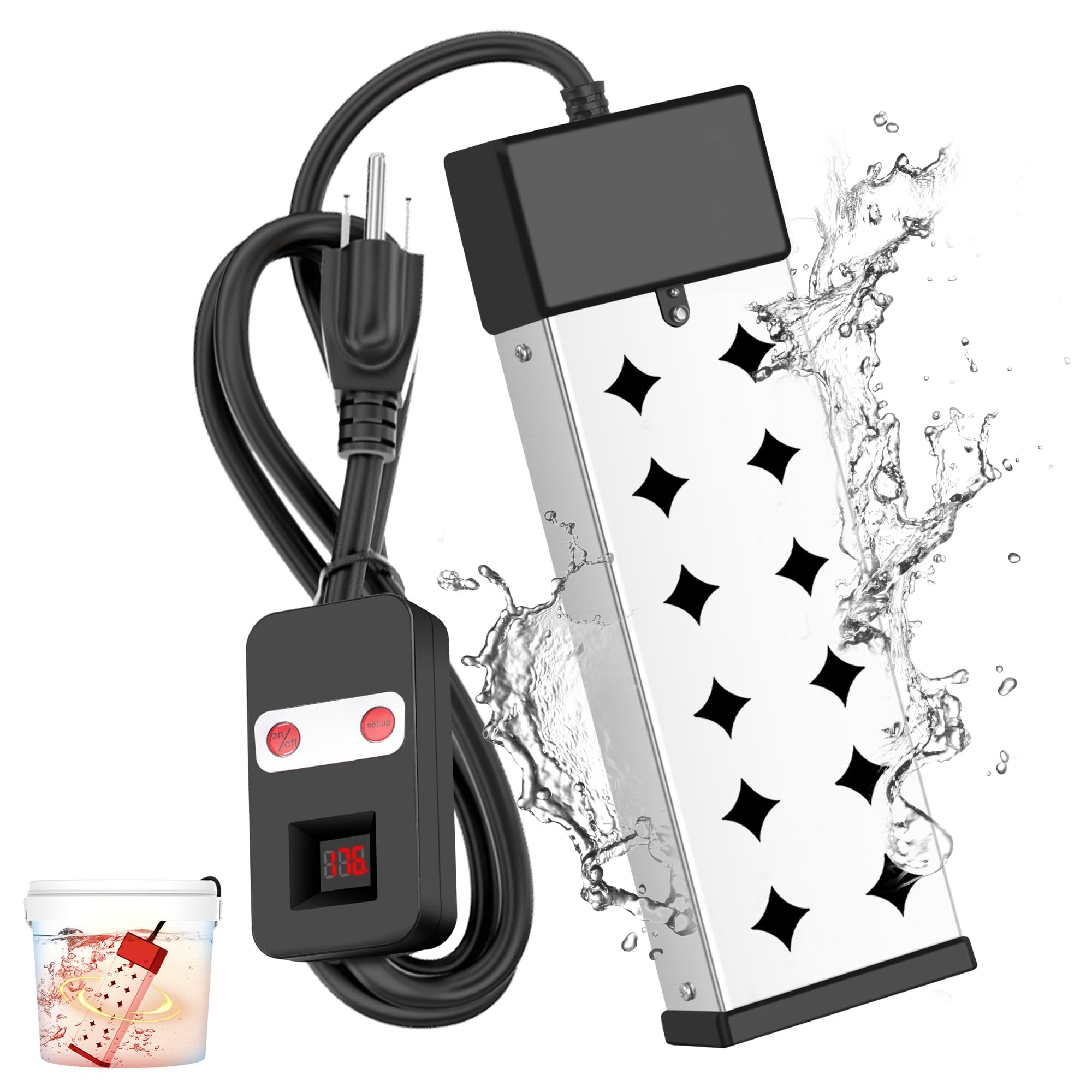ROKAFU 1800W Immersion Water Heater