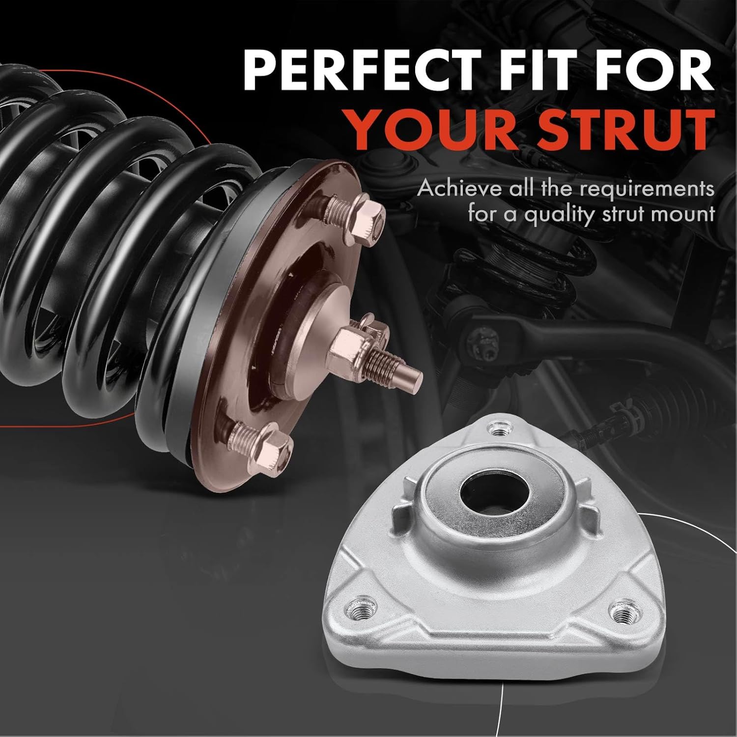 A-Premium Front Driver or Passenger Suspension Strut Mount Compatible with Mercedes-Benz GLA250 2015-2017 CLA250 2014-2017 B250e B Electric Drive