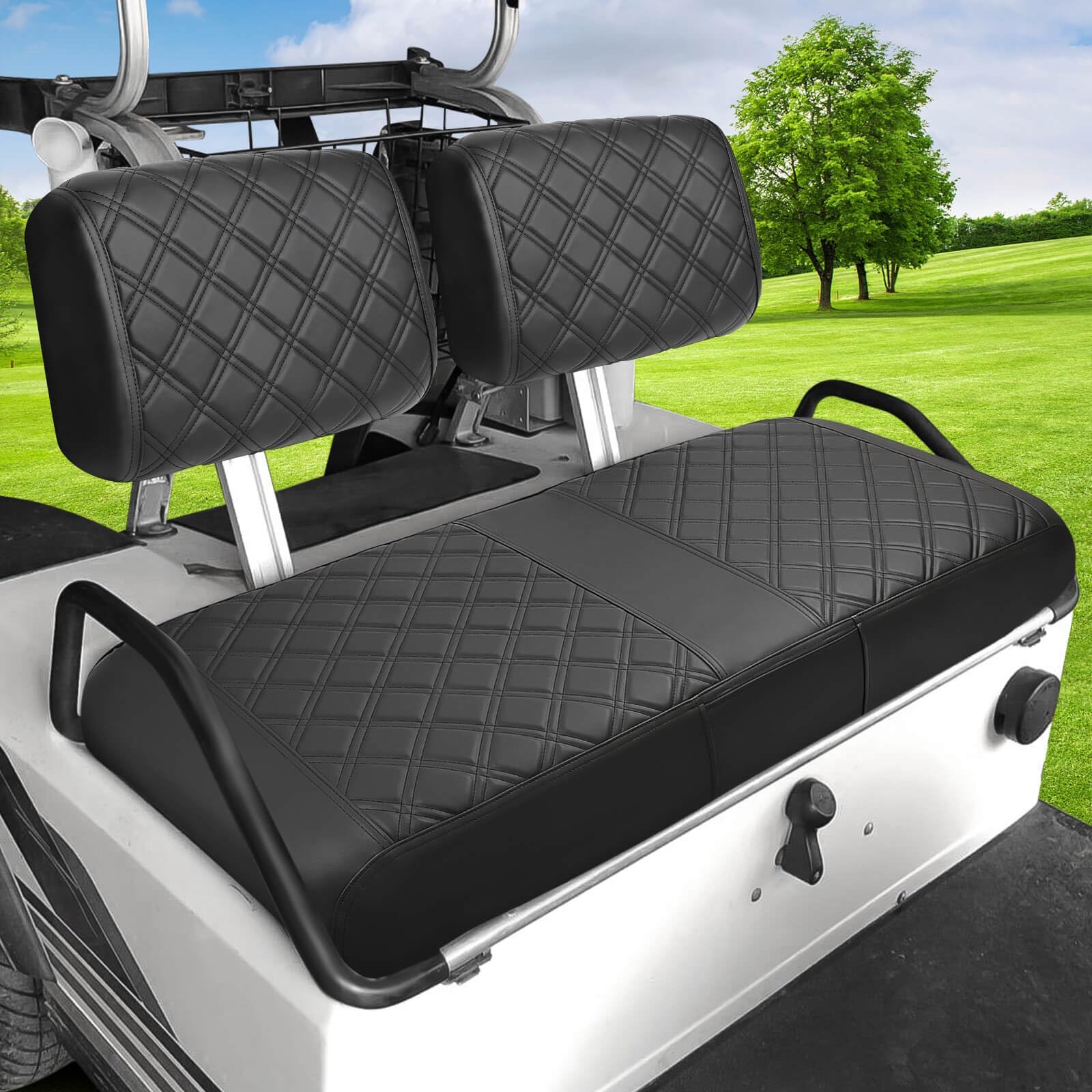 Club Car DS Pre2000 Seat Cover, Golf Cart Front Seat Cover