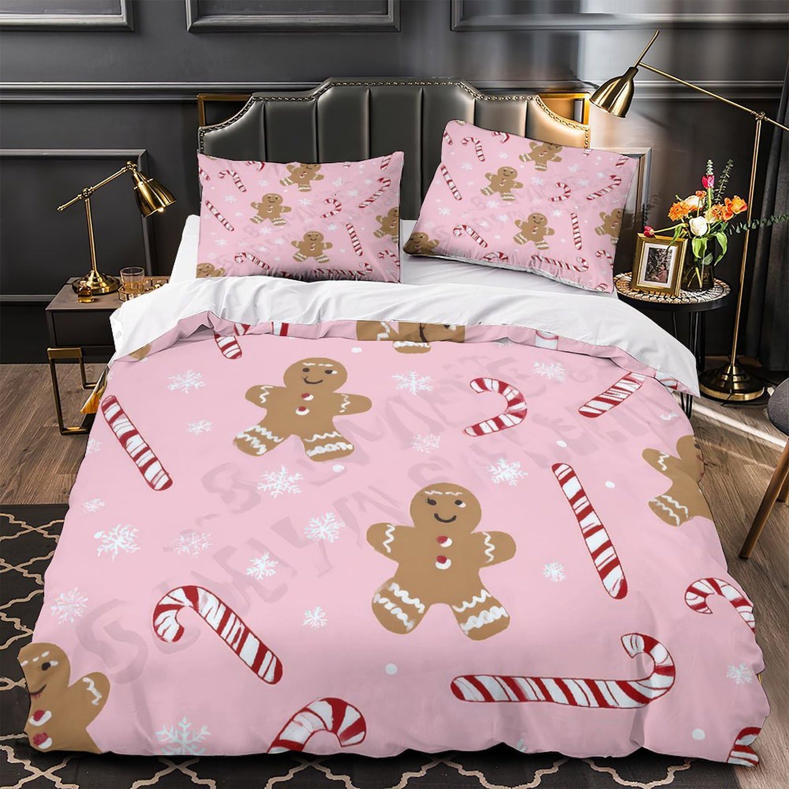 Housse de couette tracteur vert super king parure de lit 260x220 microfibre douce