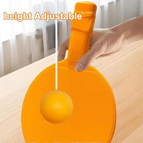 Miniatura 6 de Juego de ping pong para puerta sobre la puerta, juego de ping pong ajustable para puerta, juego portátil de entrenamiento de tenis de mesa colgante,