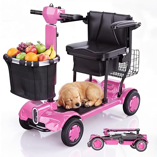 Lightweight Folding Mobility Scooter Seniors amp product photo (Folding Scooters) — ScooterReviewPro review