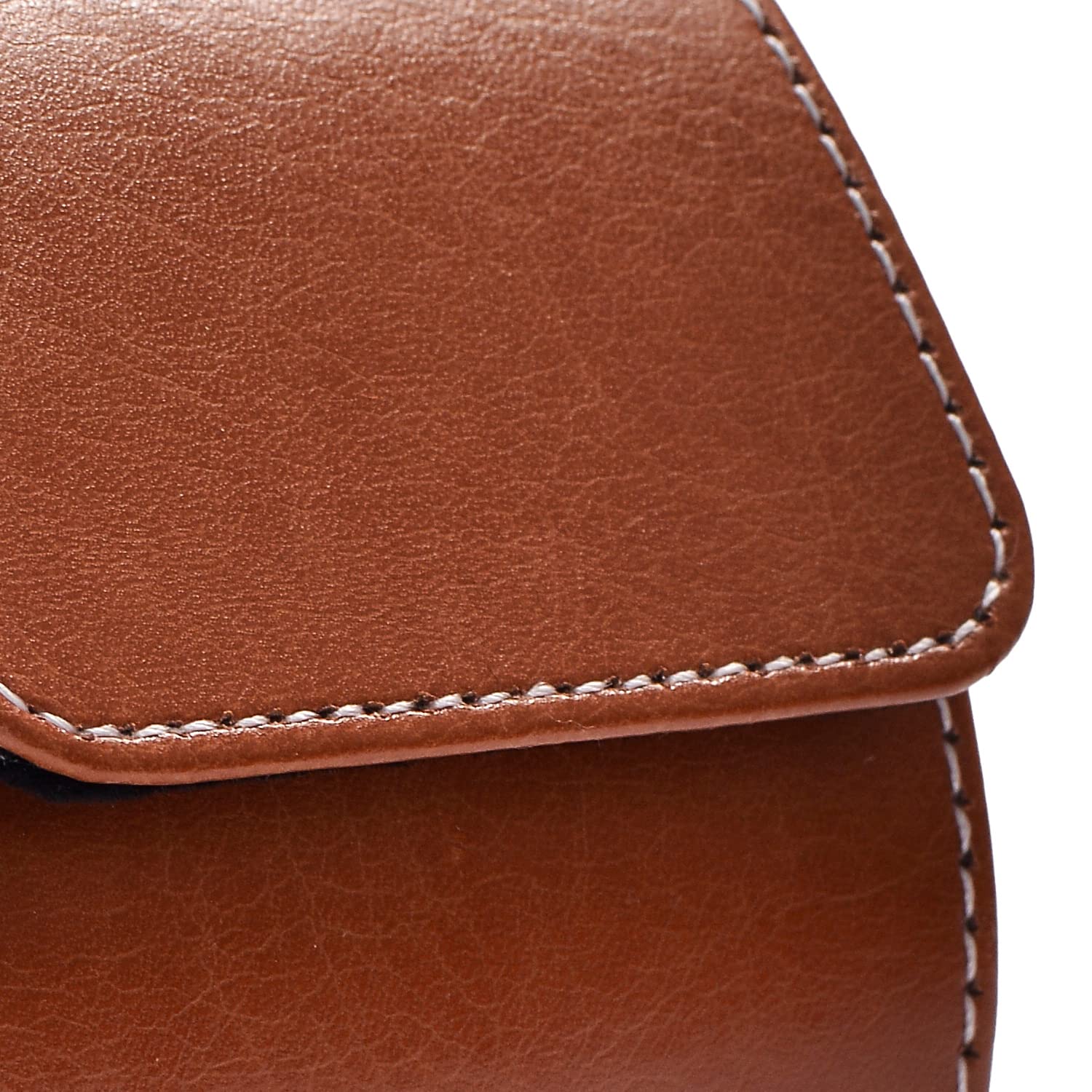 Oirlv PU Pelle Scatola Orologi, Scatola porta Orologi Uomo,Per viaggio,Natale,Anniversario,Compleanno(Marrone Scuro)