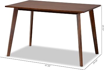 Baxton Studio Dining Tables, Walnut